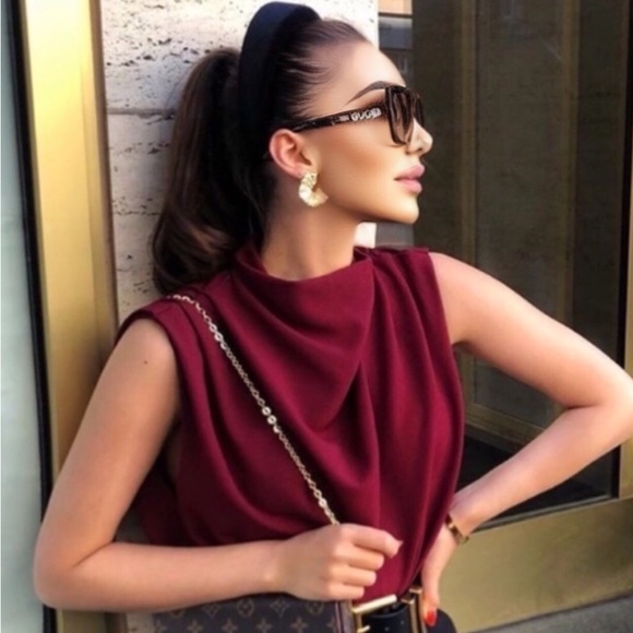 Zara High Neck Top - Picture 2 of 10